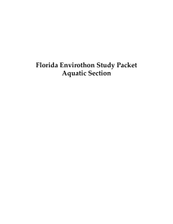 Aquatics Study Guide