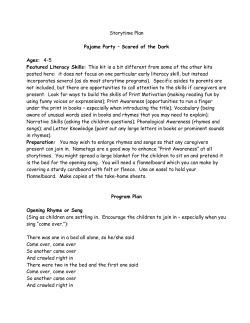 Storytime Plan - State Library of Iowa