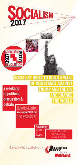 socialist ideas to build a wall of resistance against trump and the 1