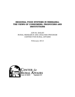 regional food systems in nebraska