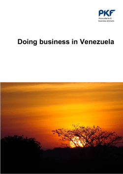 Doing business in Venezuela