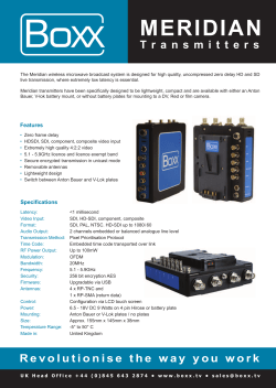 meridian - Pro AV Solutions