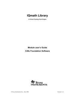 IQmath Library