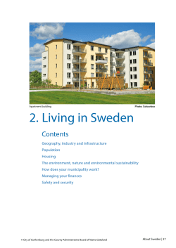 Chapter 2 - Information om Sverige