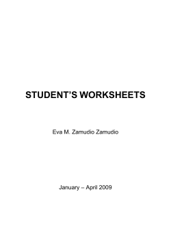 students worksheets docs