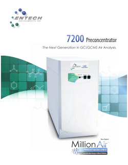 7200 Entech Preconcentrator