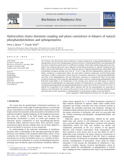 Biochim. Biophys. Acta, 1788, 1126-1137
