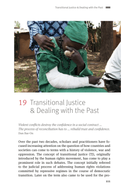 Berghof Glossary on Conflict Transformation