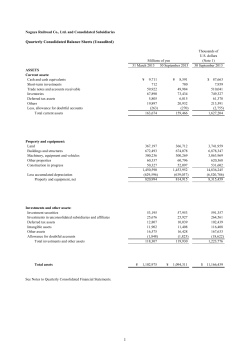 Consolidated Financial Statements 09/2013 (PDF : 397KB)