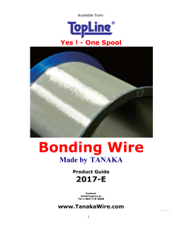Tanaka Bonding Wire