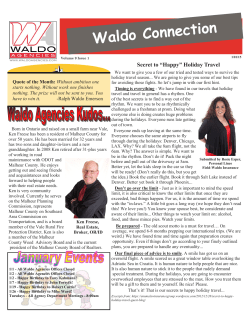 January 2015 - Waldo Real Estate
