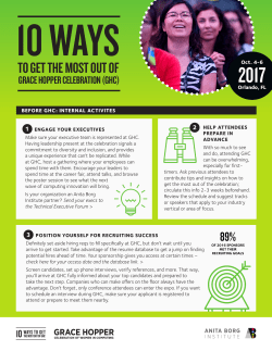 10 Ways to Get the Most Out of GHC