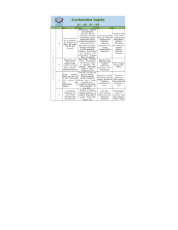 Contenidos Ingl&eacute;s