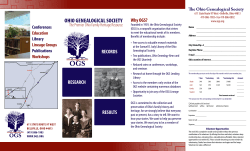 here - Ohio Genealogical Society