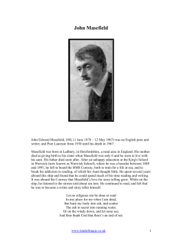 John Masefield - Land of Magic