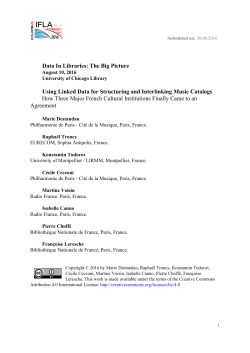 Linked Data Approach for Structuring and Interlinking