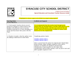 The Syracuse City School District
