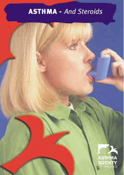 ASTHMA - And Steroids