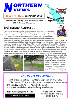 Newsletter 252: September 2012 - Whangarei Model Engineering