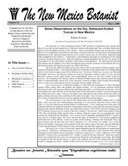 Some observations on the dry, dehiscent