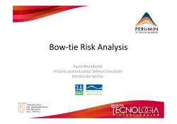 Bow-tie Risk Analysis