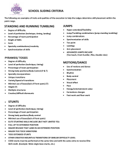 School Divisions - Cheer Champs Elite