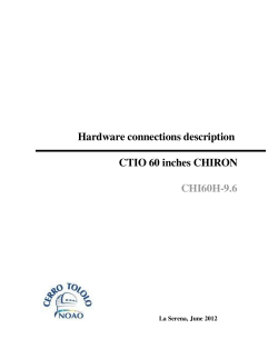 CTIO 60 inches comparison lamp automation