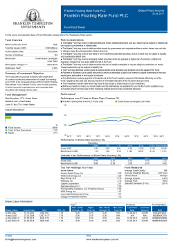 Fund Factsheet - Franklin Templeton Hong Kong