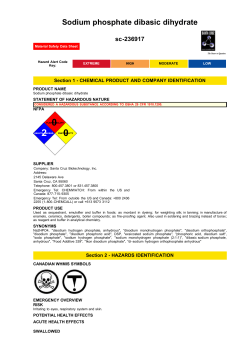 Sodium phosphate dibasic dihydrate