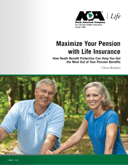Maximize Your Pension with Life Insurance