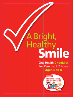 A Bright, Healthy Smile