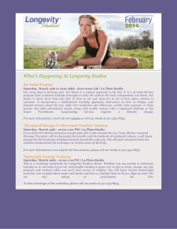 February 2014- Ready for Spring Running