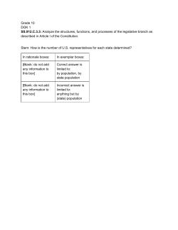 Grade 10 DOK 1 SS.912.C.3.3: Analyze the structures, functions