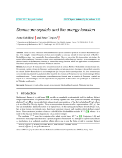Demazure crystals and the energy function