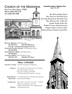 CHURCH OF THE MADONNA