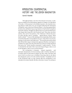 An excerpt from What Ifs of Jewish History: From Abraham to Zionism