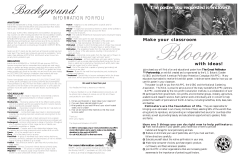 Teacher Brochure (Page 1)