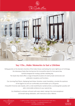 PDF - The Oyster Box