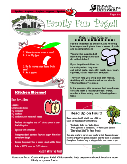 Family Fun Page!! - Rutgers Cooperative Extension of Gloucester