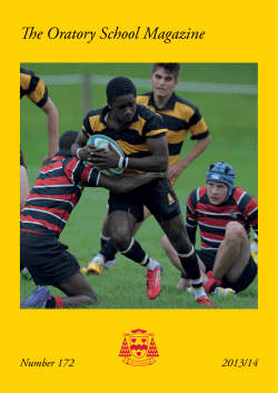 HR2844 Oratory Magazine Iss 172 Web Low-Res