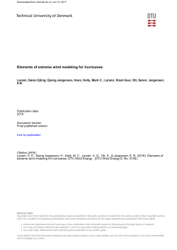 Elements of extreme wind modeling for hurricanes