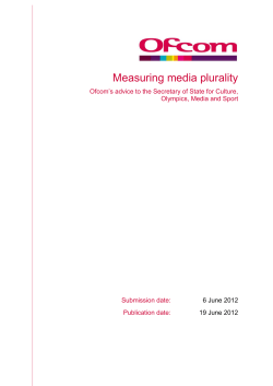 Measuring media plurality