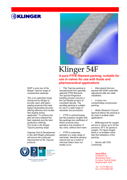 Klinger Packing Style 54F