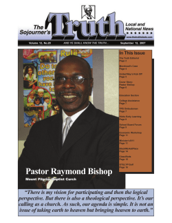 20 - The Sojourner`s Truth