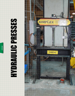 hydraulic presses