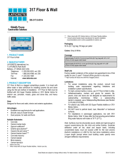 DS 317.0 - Laticrete