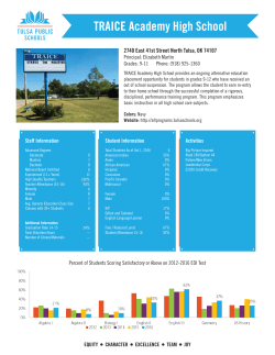 TRAICE Academy High School