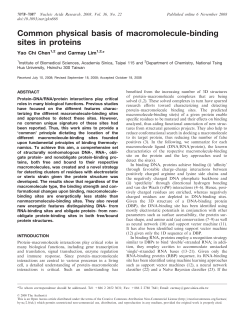 Common physical basis of macromolecule