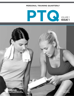 personal training quarterly