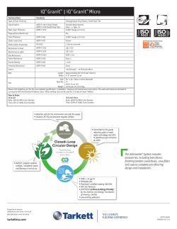 iQ&trade; Granit&trade; Micro